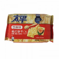 太平梳打饼干100g