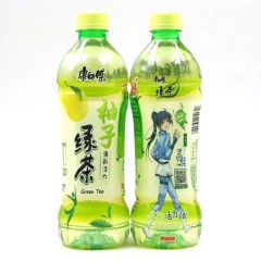 康师傅柚子绿茶500ml饮料