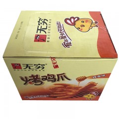 无穷烤鸡爪320g盒*16小包