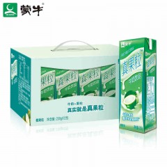 蒙牛真果粒牛奶饮品5种口味250ml*12盒/箱