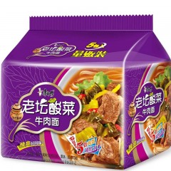 康师傅1*5包组装面5种口味选择