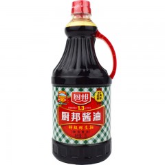 厨邦酱油特级生抽1250ml