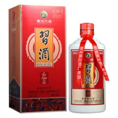 53度盒装红习酒500ml