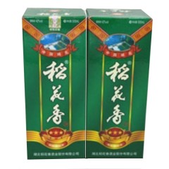 42度绿盒稻花香酒500ml