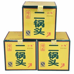 46度盒装金北珍品二锅头500ml