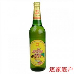 珠江凯旋牌菠萝味啤酒饮料600ml