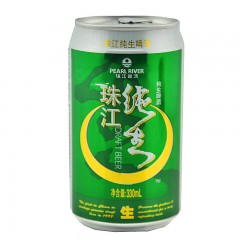 珠江纯生矮罐330ml啤酒