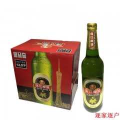 珠江经典老珠江啤酒600ml