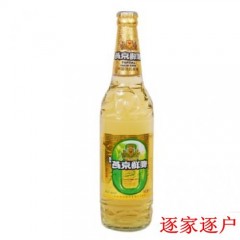 燕京精品鲜啤580ml瓶装