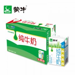 蒙牛纯牛奶250ml*16盒/箱