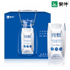 蒙牛纯甄牛奶200ml*12盒/箱