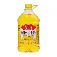 鲁花压榨玉米油5L