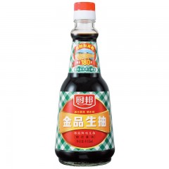 厨邦金品生抽410ml