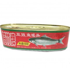 甘竹豆豉鱼罐头184g