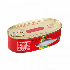 甘竹豆豉海鱼罐头184g